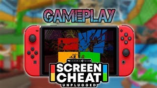 Screencheat Unplugged  Gameplay Nintendo Switch [upl. by Adiraf]