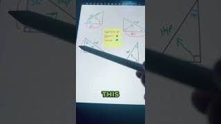 How to Find Hypotenuse Adjacent and Opposite Sides of a right 📐 in 60 secs math trigonometry [upl. by Margi821]