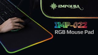 Inca Empousa IMP022 RGB 7 Farklı Led Işıklı Gaming Mouse Pad [upl. by Evod]