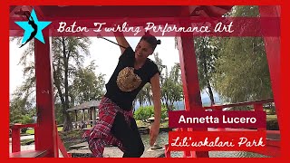 Annetta Lucero Artistic Twirl And She Was [upl. by Nosnevets]