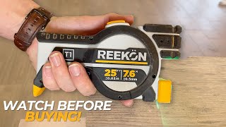 I Bought The WORLDS MOST EXPENSIVE Tape Measure  Reekon T1 Tomahawk [upl. by Irrabaj]