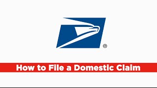 File a USPS Claim Online Domestic [upl. by Atiuqal]