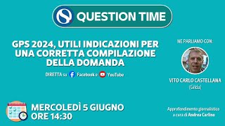 Tutorial GPS 2024 utili indicazioni per una corretta compilazione della domanda [upl. by Annavahs]