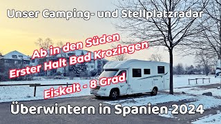 Überwintern in Spanien Wohnmobilreise mit Hund unsere Stellplatz und Campingplätze [upl. by Lizette999]