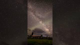 Milky Way amp Northern Lights • Western Montana • milkyway northernlights westernmontana canonr5 [upl. by Ytisahc]