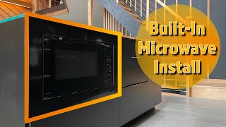 How to Install Built In Microwave with Trim Kit [upl. by Pernas866]