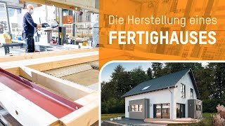 So entsteht ein Fertighaus bei FingerHaus [upl. by Prestige]