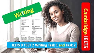 Cambridge IELTS 9 TEST 2 Writing Task 1 and Task 2  Cambridge IELTS Writing [upl. by Chen]