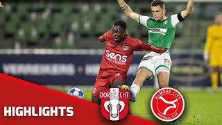 Highlights FC Dordrecht  Almere City FC 22 [upl. by Vashtia585]