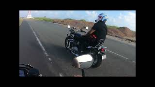 Triumph Speedmaster  Cruise Control  Pillion Ride Without Rider  Mr and Mrs Captian [upl. by Fadil]