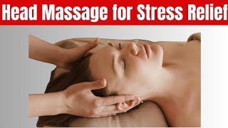 Head Massage for Stress Relief  Massage  Headaches  Drberg [upl. by Leihcim758]