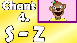 Alphabet Chant 4 S to Z  Preschool Kindergarten Education [upl. by Anilev]