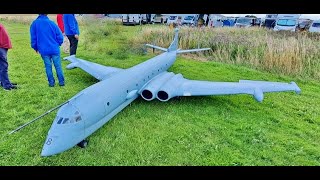 GIANT 1354 SCALE BAE SYSTEMS NIMROD MR A4  2 x MERLIN 160 TURBINES  LMA SLEAP RC SHOW  2023 [upl. by Otilopih883]