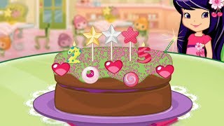 Strawberry Shortcake Bake Shop  Chocolicious Cake amp Berry Smoothie Part 38  Fun Cooking Gameplay [upl. by Shumway203]