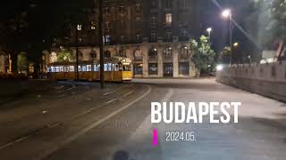 Éjszakai Biciklizés Budapesten 2024 [upl. by Wailoo441]