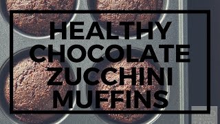 Tried and Tasty Healthy Chocolate Zucchini Muffins [upl. by Dinsdale546]