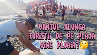 De ce Vântul îi alungă pe turiști de pe plaja din Eforie [upl. by Wiley]