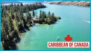 The Caribbean of Canada 🇨🇦 in the Okanagan Valley  British Columbia [upl. by Attenauq]