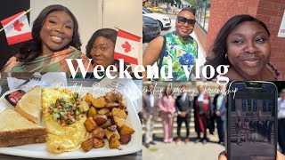 Long Weekend Vlog  Getting your Canadian Citizenship on Canada Day  Birthday Brunch [upl. by Cesaro]