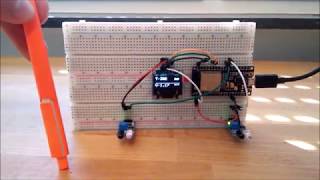 Geschwindigkeit messen mit Arduino [upl. by Joachima212]