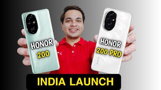 Honor 200 Series 5G  Official India Launch Date Price amp Specs  Honor 200 5G Vs Honor 200 Pro 5G 🔥 [upl. by Neelyad]