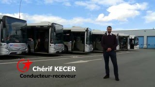 Les métiers Transdev  ConducteurReceveur [upl. by Suaeddaht638]