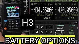 TIDRADIO H3  Battery Charging Options [upl. by Marian598]