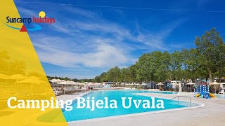 360° video campingtour op Camping Bijela Uvala  Suncamp holidays [upl. by Rand721]