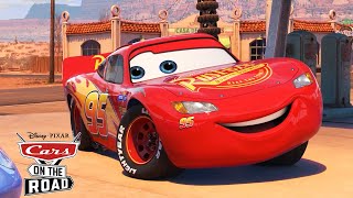 Best of Lightning McQueen from Cars on the Road  Pixar Cars [upl. by Eitra]