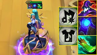 SERAPHINE REROLL GOT LUCKY WITH EMBLEM  TFT SET 10 [upl. by Notyrb]