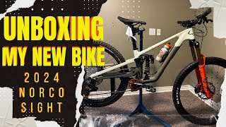 2024 Norco Sight C1  Unboxing amp Bike Check [upl. by Hadria]