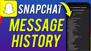 How To View Snapchat Message History [upl. by Chrisse910]