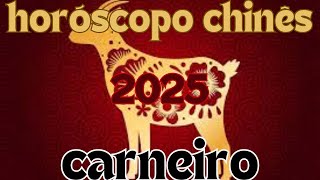 Horóscopo Chinês 2025  Carneiro [upl. by Ulund]