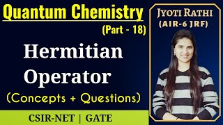 Hermitian operator in quantum mechanicsPropertiesAnti hermitian matrixSkew hermitian matrix [upl. by Ayrb849]