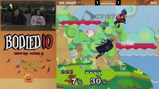 NSE  Maher Marth vs Rich Falco  Singles  Div 1 Winners Quarterfinal  Bodied 10 [upl. by Fink]