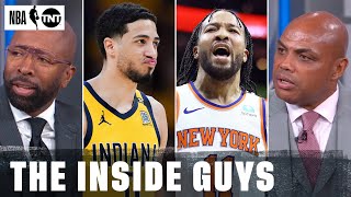 The Inside guys react to Knicks Game 1 win vs Pacers 🗽  NBA on TNT [upl. by Noyerb]