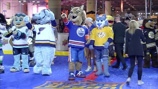 Bestof 2024 NHL Mascot Showdown  NHL AllStar Weekend  Toronto [upl. by Anale924]