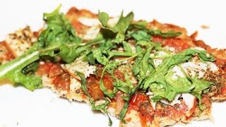 Size Zero Pizza Low Carb Thunfischboden Rezept [upl. by Nagear]