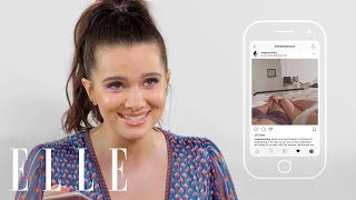 The Bold Types Katie Stevens InstaStalks Her CoStars  InstaStalk  ELLE [upl. by Kcirdahc]