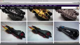 Hot Wheels Batmobile Collection 164 [upl. by Kanal]