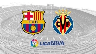 Liga BBVA 21 FC Barcelona  Villarreal 2014  2015 [upl. by Nidraj76]