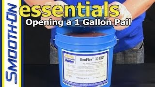 How to Easily Remove the Lid from a One Gallon Pail [upl. by Yrrep]