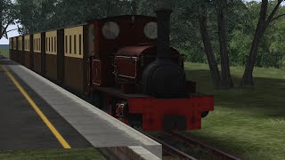 wayside works quarry hunslet locomotive free trainsimulator [upl. by Bluma]