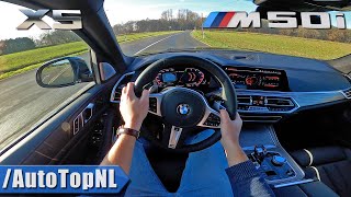 2020 BMW X5 M50i  530HP 44 V8 BiTurbo  POV Test Drive by AutoTopNL [upl. by Mazel]