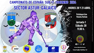 DIRECTO eNe OPOSICIONES CP M LENA vs CD PATINALÓN  SECTOR ASTURGALAICO SUB17 FEMENINO 2024 [upl. by Nalor]