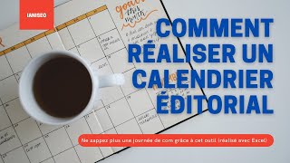 COMMENT REALISER UN CALENDRIER EDITORIAL  ASTUCE MARKETING DIGITAL [upl. by Reinhart]