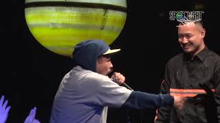 歩歩 vs 輪入道  SPOTLIGHT 2018 MC BATTLE 2018年11月25日 [upl. by Lorin]