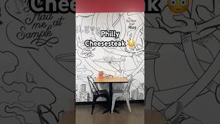 You Must Go Here philly cheese steak cheesesteak philadelphia food shorts explore [upl. by Desdee]