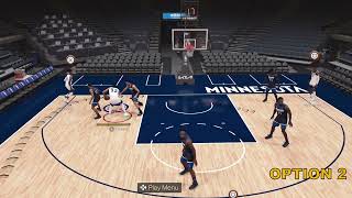 MIN PUNCH 4 LOW ISO  NBA 2K22 Timberwolves Playbook [upl. by Tingley]