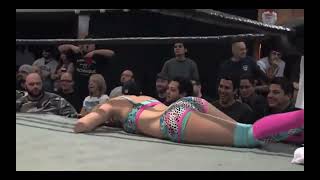 Joey Ryan amp Candice LeRae vs RockNES Monsters in an Intergender Tag Team Wrestling Match [upl. by Anewor117]